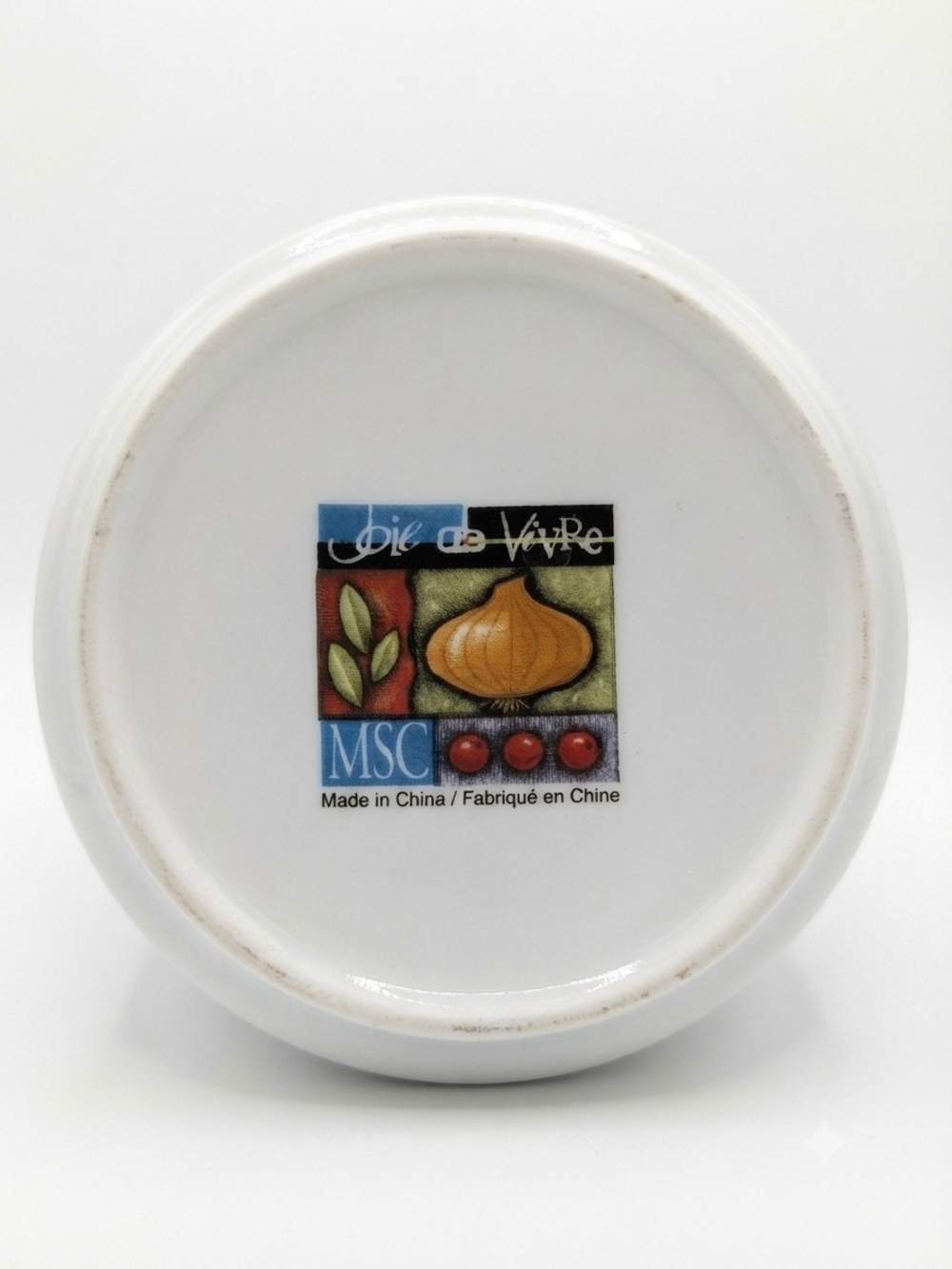Set Of 4 MSC "Joie de Vivre" French Onion Soup Crocks (Complete Set) NEW - Picture 6 of 6